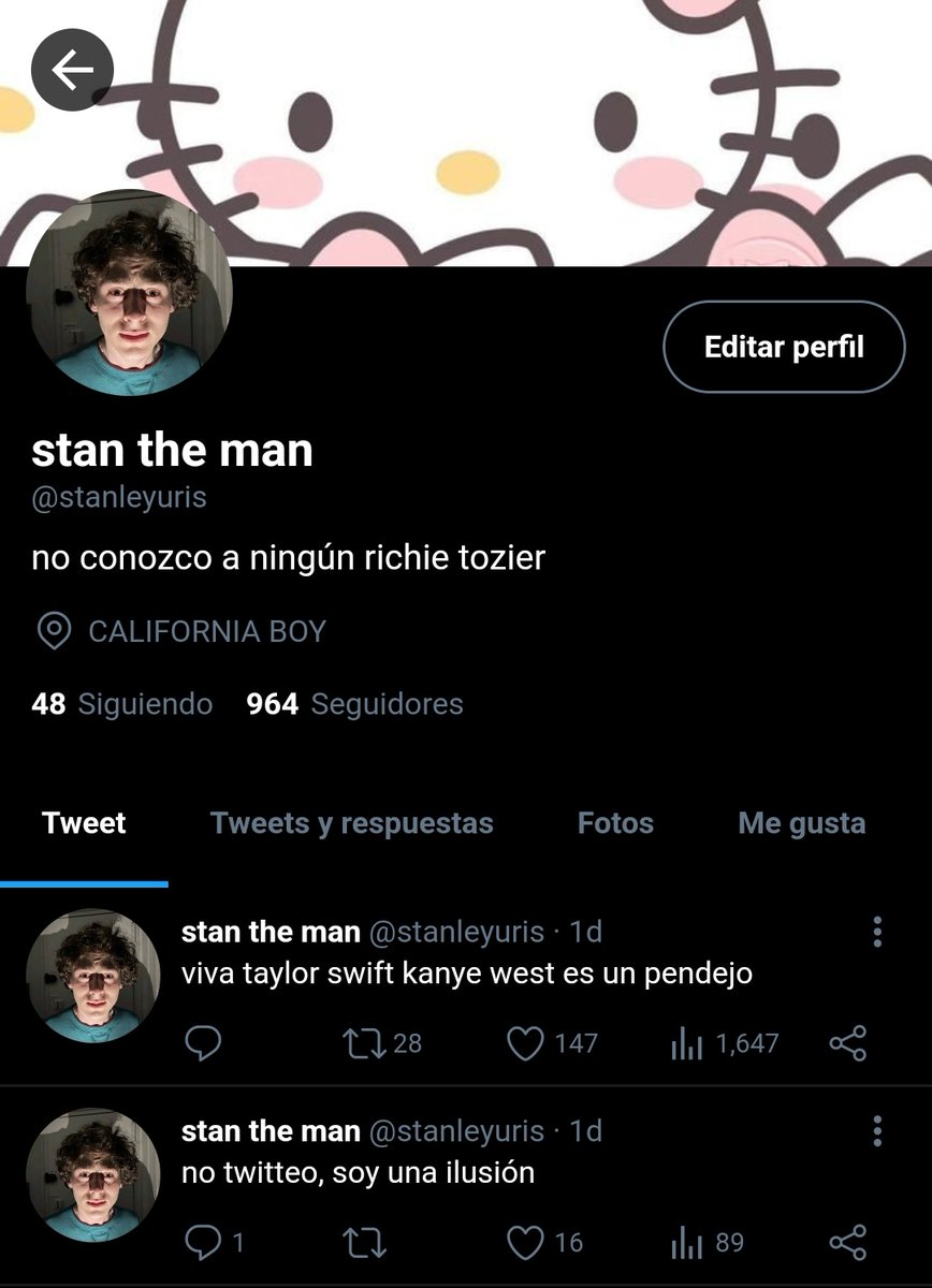 flckrcherry's tweet photo. ✨Stan Uris y Mike Hanlon✨

Stan y Mike son novios desde que comenzaron la universidad, son una pareja muy dispareja, su mayor rivalidad es que Stan es swiftie y Mike ADORA a Kanye West, de igual manera, Mike haría cualquier cosa por ver feliz a Stan, incluso ir al Eras Tour. https://t.co/kn3DQDuPc5