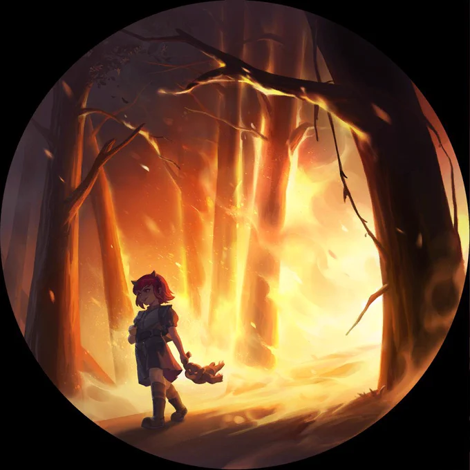  "Ashes, ashes..." - Annie 