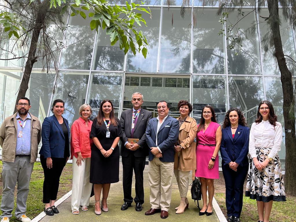 UNIVAGlobal's tweet photo. La UNIVA a través de la Jefatura de Desarrollo Internacional estuvo presente en el acto inaugural de la Cumbre Internacional del hábitat @cihalc.

Posterior al marco inaugural el Consorcio Jalisco se reunió con la Universidad Internacional de Andalucía en España 🇪🇸

#UNIVAGlobal https://t.co/suOb2HKD3T