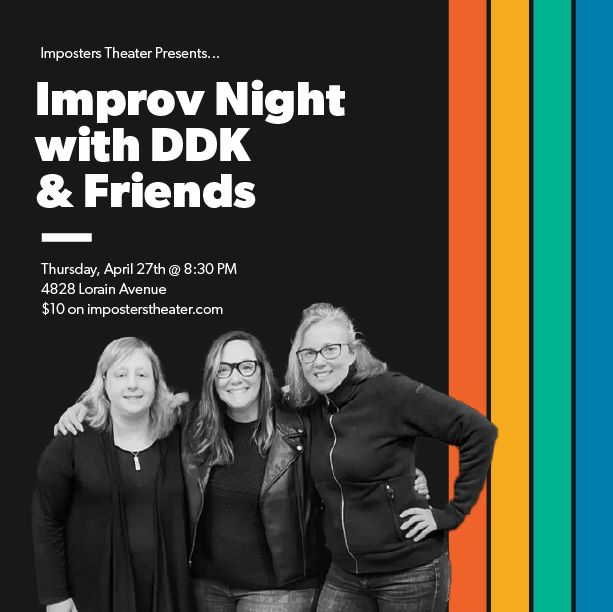 This is the best improv show you'll see in Cleveland this month and I'm happy to be just a small part of it