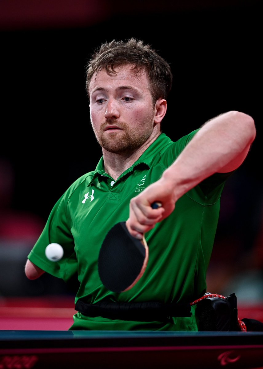 ParalympicsIRE's tweet photo. Judge 🇮🇪 3 - 1 🇺🇦 Petruniv
Colin is through to the semi-final of the European Para Championships! 🏓
@ColinJudge95 #TheNextLevel | #RaisingANation | #TeamIreand https://t.co/z68kt8uC1j