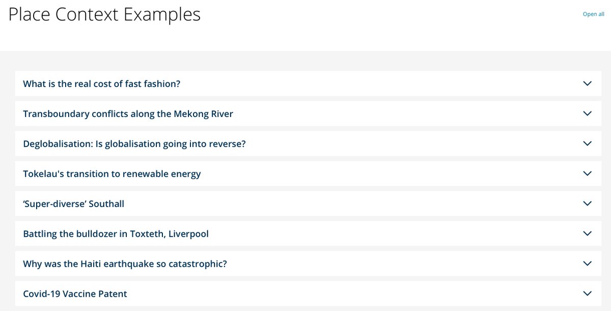 kate_stockings's tweet photo. Was shown these updated Edexcel Geography case study articles from Pearson ahead of the summer &amp; immediately knew they'd be incredibly helpful for updating #geographyteacher resources. Spent time today embedding each article into the right lesson 💪

https://t.co/C9nJynkOJY https://t.co/oVf1javtHP