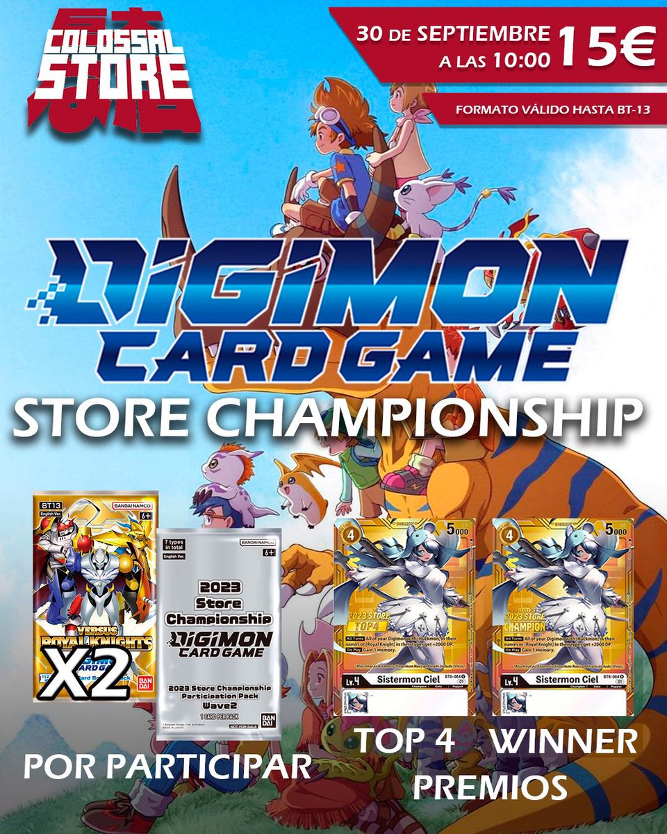 DIGIMON TCG SP tweet media