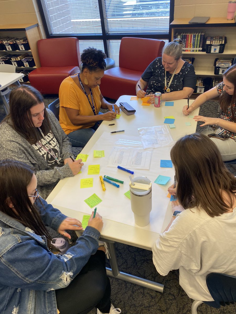 mrsuremovich's tweet photo. What better way to fine tune our craft as educators than to take the stance of a learner? #DTP #ideating #PBL #STEM @WESWildcats2 https://t.co/mUpiD7W81n
