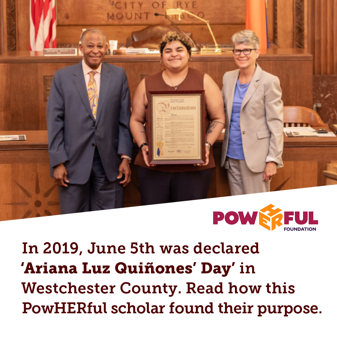 📷 Inspiring Leadership: Ariluz Quiñones' Story 📷 Soledad O'Brien's mentorship and PowHERful Foundation's support propelled Ariluz toward college success and leadership roles. Let's stand together for #Empowerment #DiversityMatters #YouthSuccess
powherful.org/news-notes-tal…