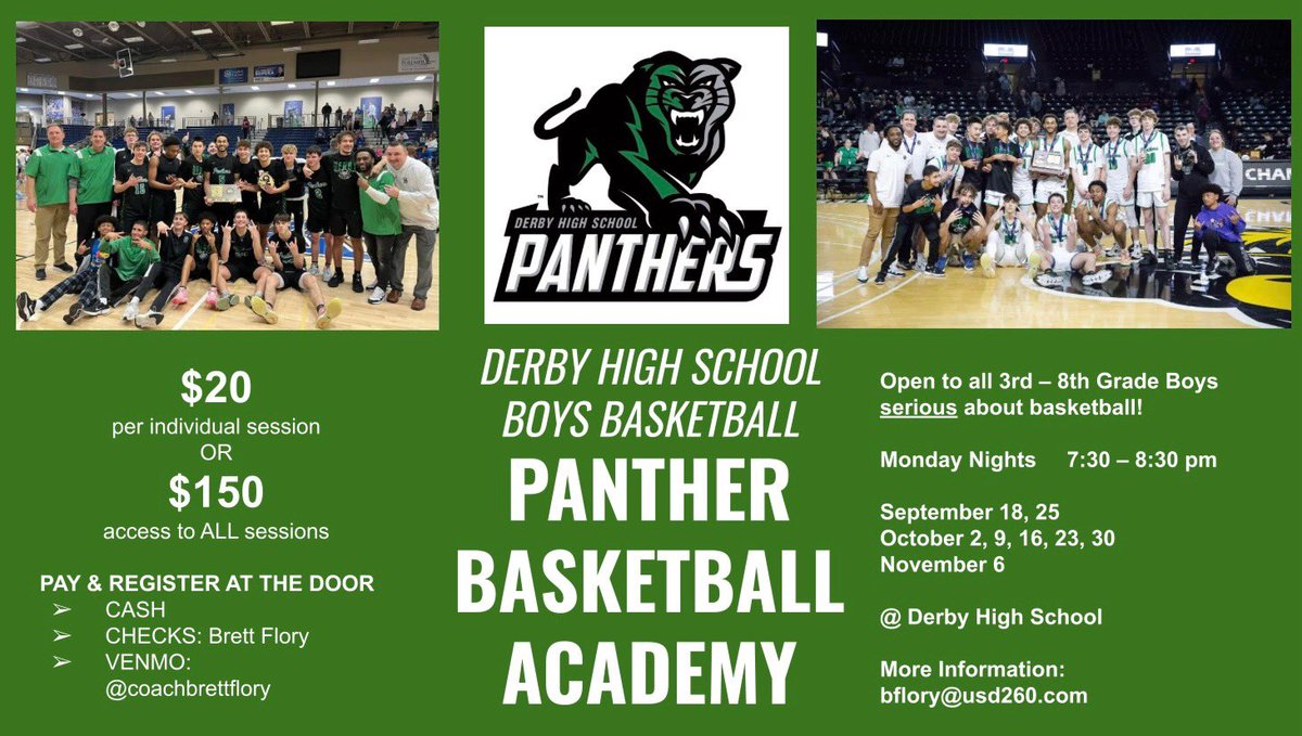 Derby MS Boys Basketball tweet media