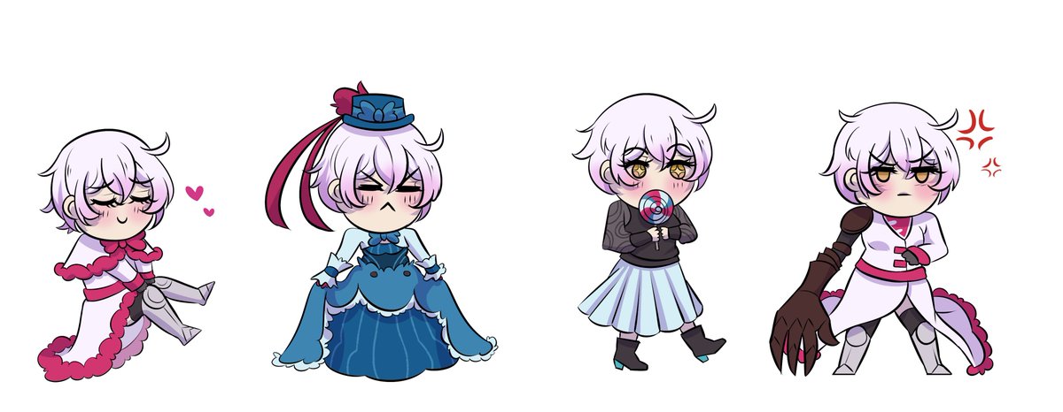 spooky_saki's tweet photo. Next, the chibis for the planner thread, starting with Jeanne✨
#vnc #vanitasnocarte #jeanne #hellfirewitch #zine #nuitetoilee #lesmemoiresdevanitas #ヴァニタスの手記 #chibi https://t.co/Nq785mR7hI