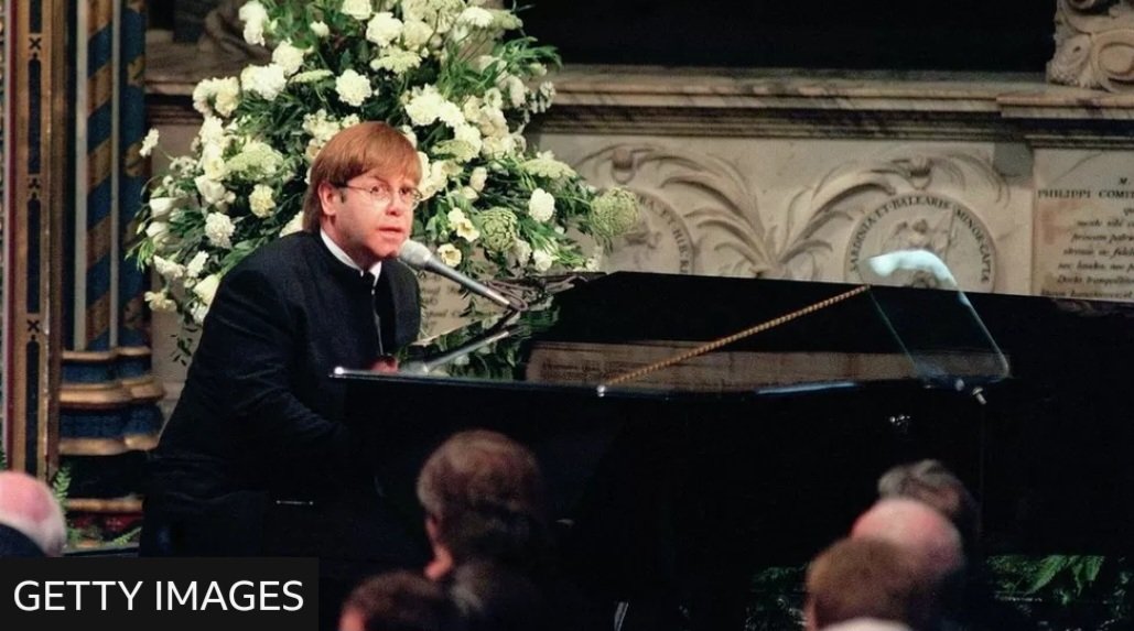 On September 6th, 1997, Sir Elton John performed the reworked version of his song, 'Candle in the Wind,' at Princess Diana's funeral. Originally written in 1973 to honor Marilyn Monroe after her death, this version peaked at #1 in the UK & other countries, giving him his 4th…