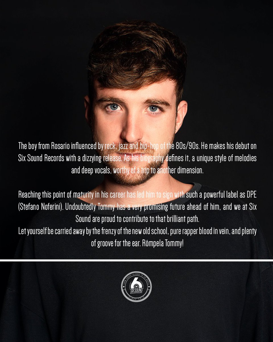 SixSoundRecords's tweet photo. 💥💣🇦🇷

• ARTIST CONFIRMED •

@TommyBenassi

#tommybenassi #sixsoundrecords #tech #techhouse #beatport #electronicmusic #rave #festival #music #house #housemusic #spotify #top #clubdj #dj #deejay #groove #dancefloor #dancemusic https://t.co/lNVsCaJjTQ