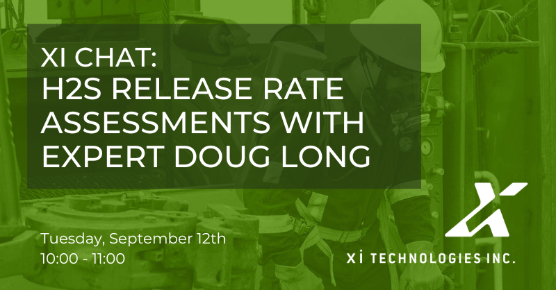 xitechnologies's tweet photo. Did you hear...? 🦻
We are hosting industry expert Doug Long for a webinar 💻 on H2S Release Rate Assessments. Click the link below to register.

https://t.co/GrlkstdvsJ https://t.co/YQPPcTuY2A