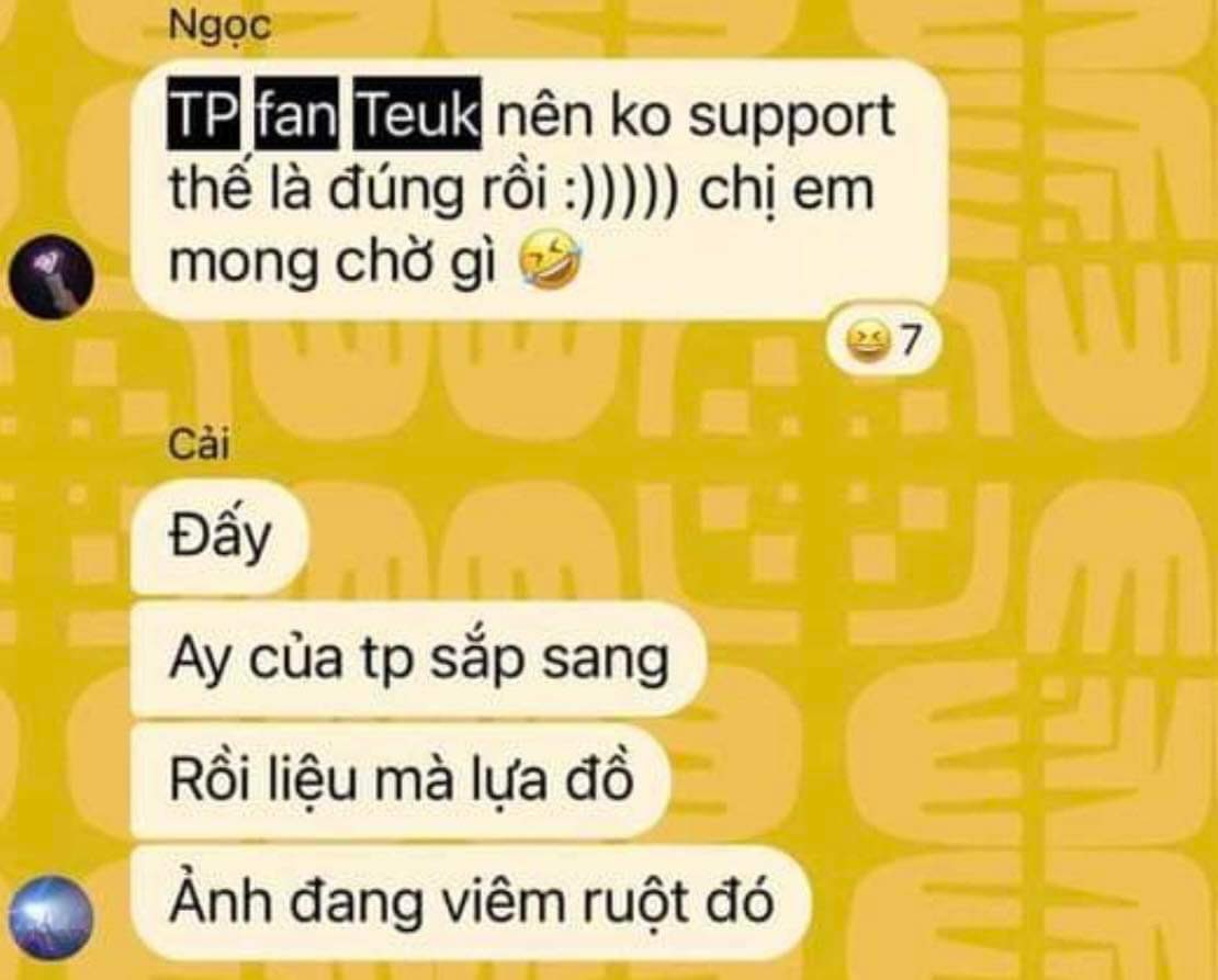tttshakey's tweet photo. Thấy chuyện bất bình cap màn hình đem lên mạng. Bất bình pj là 1 chắc là ghét team pj là 10 đúng không :)) 
Quả hành này t chỉ mới bóc vỏ thôi 
#DElight_PartyinHCM https://t.co/v2J6IT4wuu
