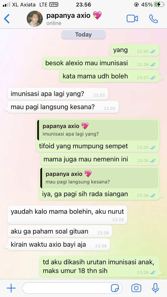 iivienrose's tweet photo. ; alexio imunisasi #dailysergia 

ㅡ jay few tweets marriage life local au. https://t.co/Fk7hK5H2zi