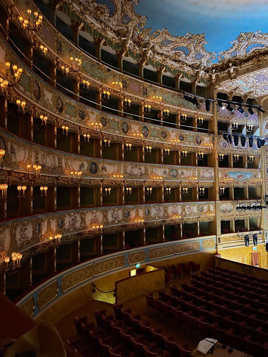 A magnificent St Mark's Basilica Cathedral Church (left) and a spectacular Teatro La Fenice theatre (right) have completed our memorizable trip in Venice, Italy. 09.06.23