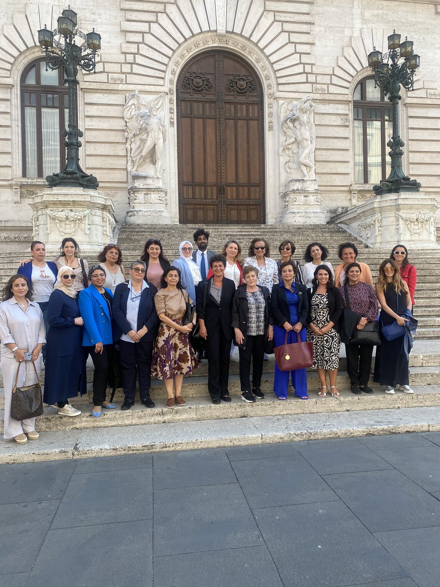 Day 3, at the Chamber of Deputies, Foreign Affairs Commission: a variety of important messages from WAB on how better we can support Syrian women’s role in promoting hope and resilience, from basic services to the private sector to cultural heritage