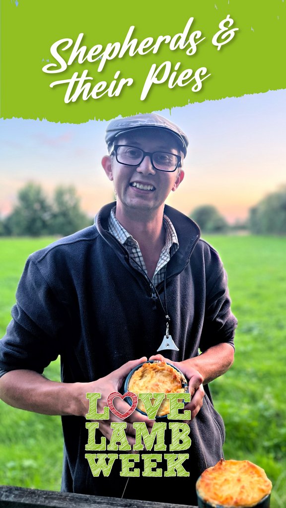 We tasked farmer Karl with sharing his take on the classic shepherd's pie, made with his own naturally delicious British lamb. 

Check out the Simply Beef &amp; Lamb website for the full recipe:  simplybeefandlamb.co.uk/blog/love-lamb…

#ShepherdsAndTheirPies