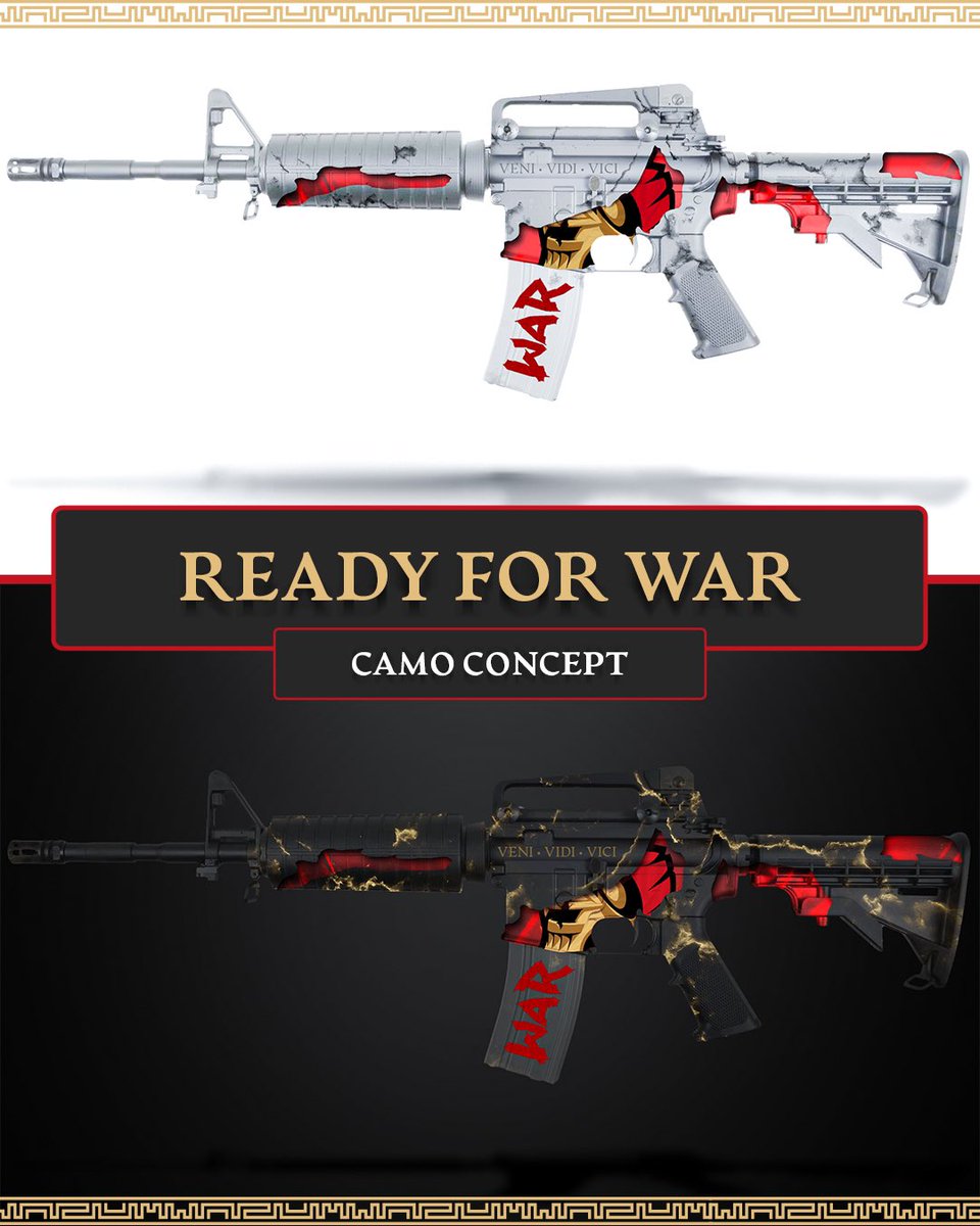 Thoughts on potential camos for our @codleague inaugural year? 👀⚔️

❤️ Like if you would purchase &amp; support