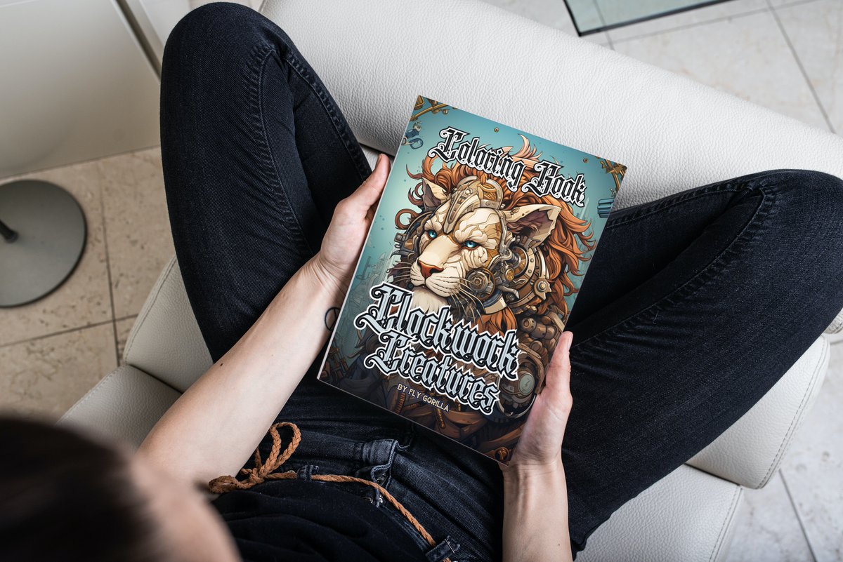 FlyGorillaBooks's tweet image. Check Out our Clockwork Creatures Coloring Book

Available in paperback here amazon.com/dp/B0CH2PP9R3
and 
Digital Download here flygorilla.co.uk/clockwork-crea…

#adultcoloringbook #coloringbooks #coloringforrelaxation #flygorillabooks