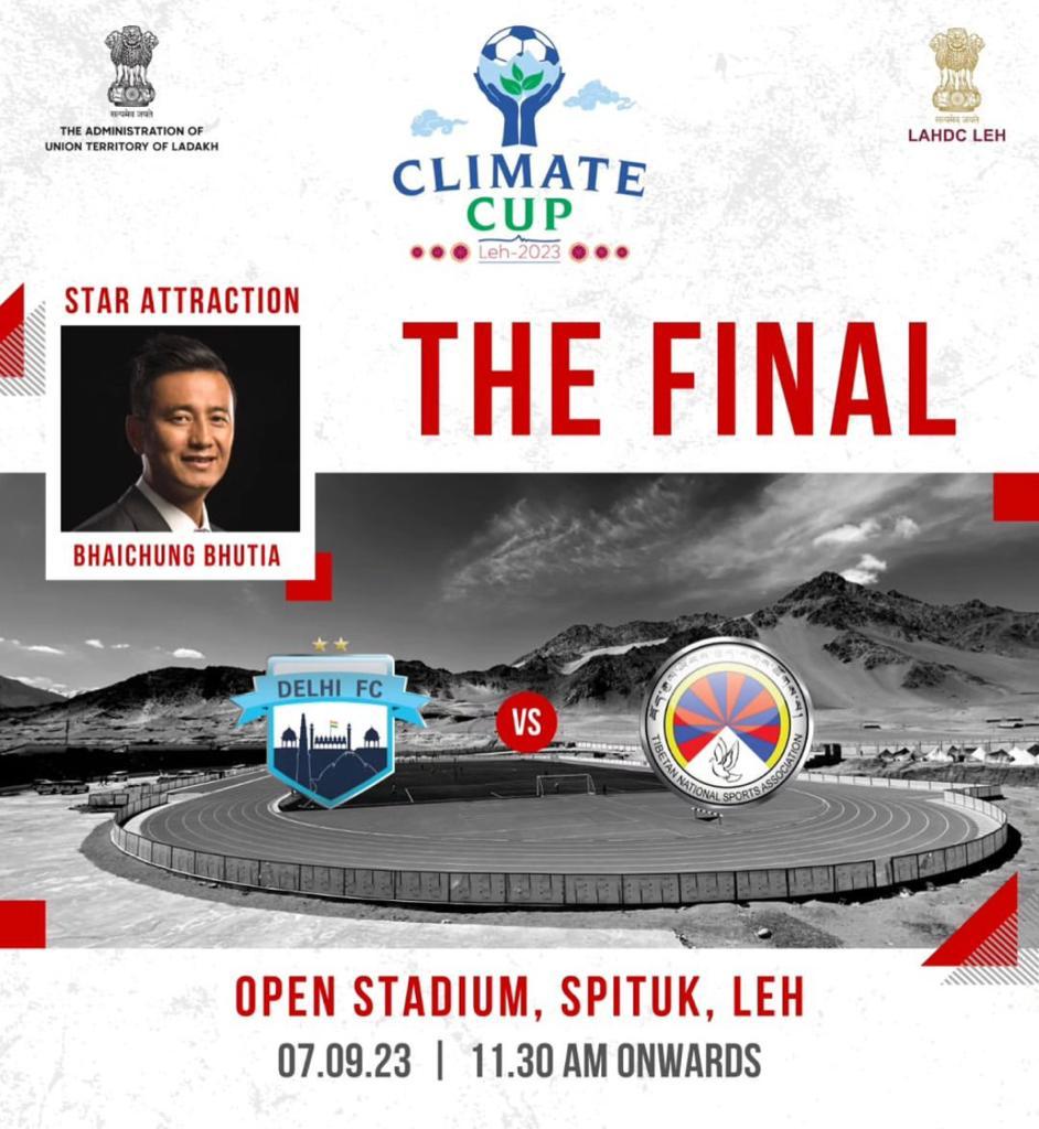 Climate Cup Final

<a href="/LAHDC_LEH/">LAHDC LEH</a>
<a href="/PMOIndia/">PMO India</a> 
<a href="/ianuragthakur/">Anurag Thakur</a> 
<a href="/toisports/">TOI Sports</a>
