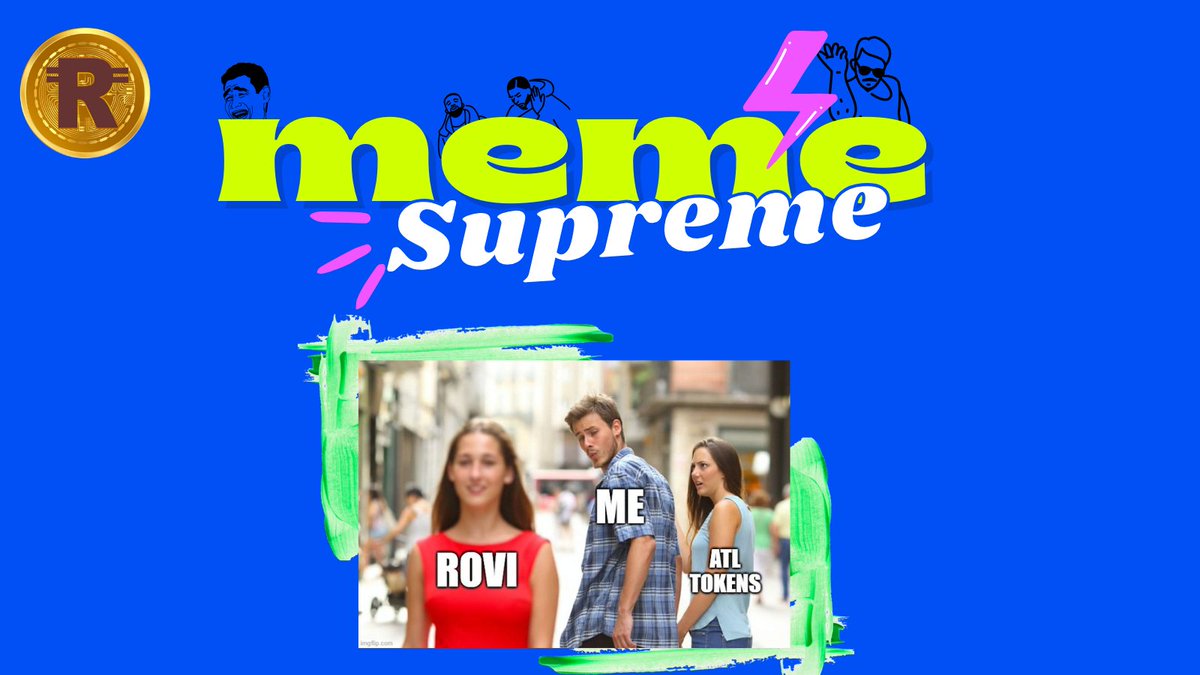 rovi_token's tweet photo. 🎉We are excited to announce our #Meme Competition! 🎉

🏆 3 winner!
💰 Total Prize: 200 ROVI
⏳ Duration: Sep 7th to Sep 10th

To Enter:
1️⃣ Follow us
2️⃣ Like ❤️ &amp; Retweet 🔁
3️⃣ Tag 3 crypto friends 👥
4️⃣ Create a meme and publish

#Giveaway #CryptoCommunity #ROVI#MemeContest https://t.co/IxBRrw7tOZ
