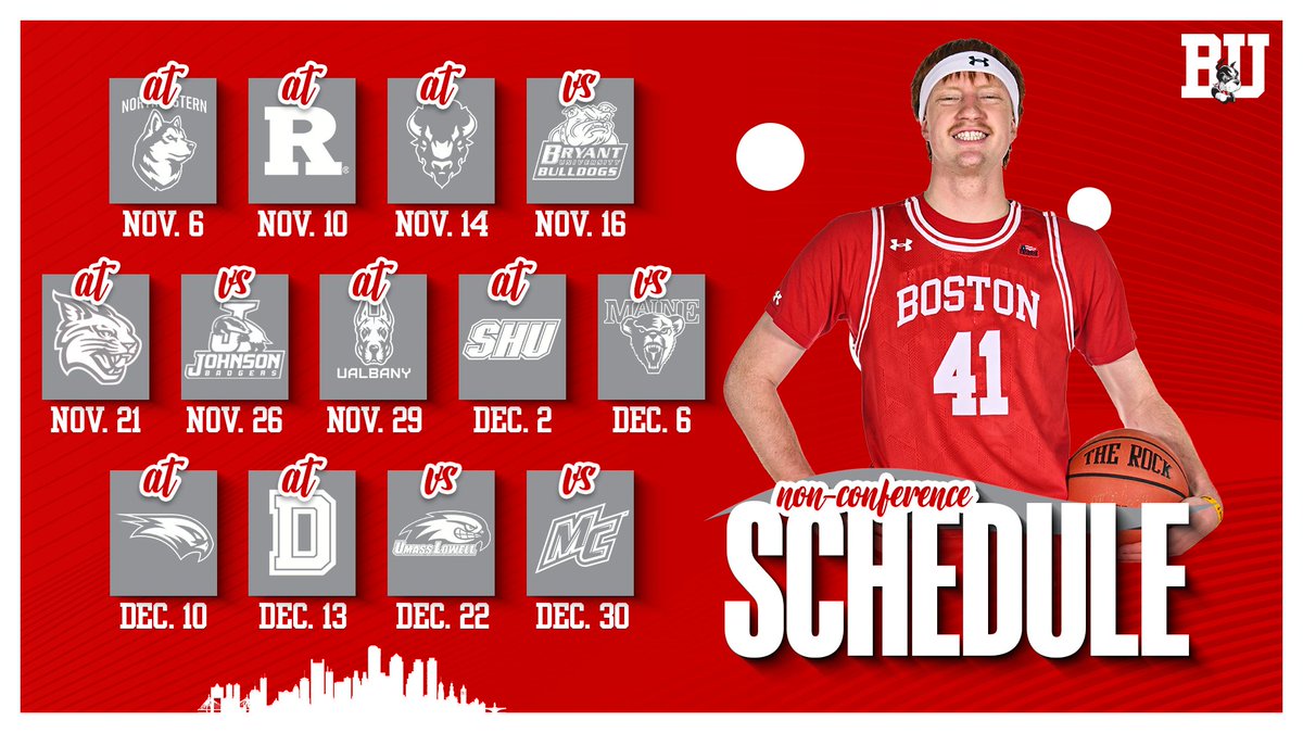 TerrierMBB's tweet photo. 14 contests at home, starting with Bryant on Nov. 16! #GoBU 

📰: https://t.co/RIgW95Y0TJ
Season 🎟️ Renewal: https://t.co/cN30kCdczX
Season 🎟️ Purchase: https://t.co/4ilP4eDupN https://t.co/1azHj1YDQb