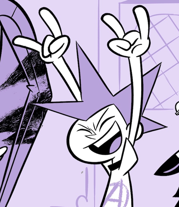 This week's chapter of the #MLAATR20thAnniversary story features the first new "costume change" for Jenny in 17 years. Subscribe at robrenzetti.com to see Jen's new look, coming this Friday. Jeremy seems to like it...