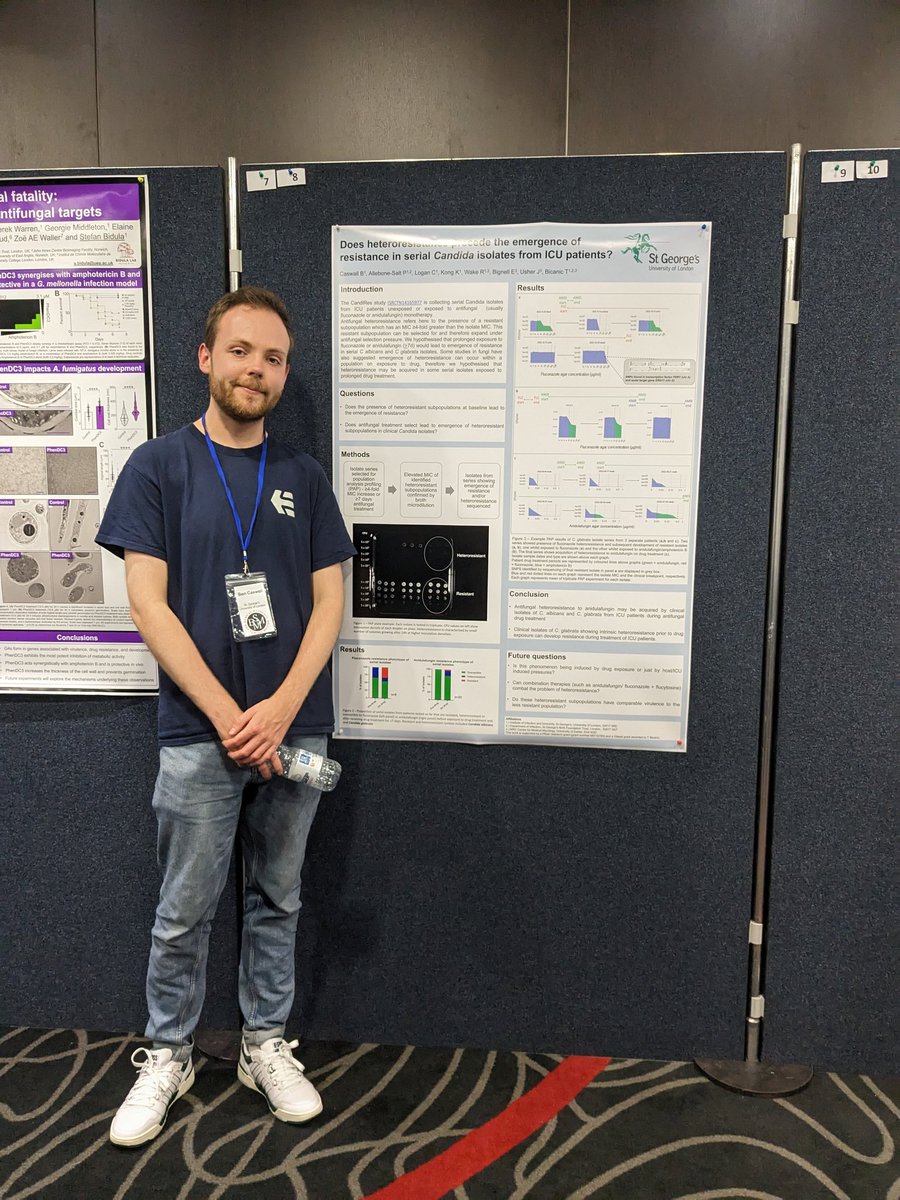 ben_caswall's tweet photo. Lots of fun and interesting discussions at #BSMM2023.
Real highlight getting to present some of my data at my first conference! https://t.co/uhKFJaj6Hi