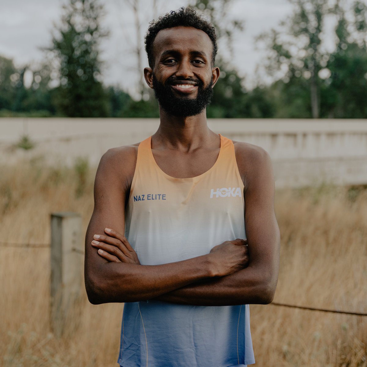 NAZ_Elite's tweet image. ROSTER UPDATE: Welcome to the @hoka NAZ Elite family Ahmed Muhumed!! Ahmed emigrated with his family from the Somali region of Ethiopia to the United States in 2011. He became an Oregon State Champ, an NCAA All American, an ACC Champ, and has a 13:16.09 5,000m PB. LET'S GO!!