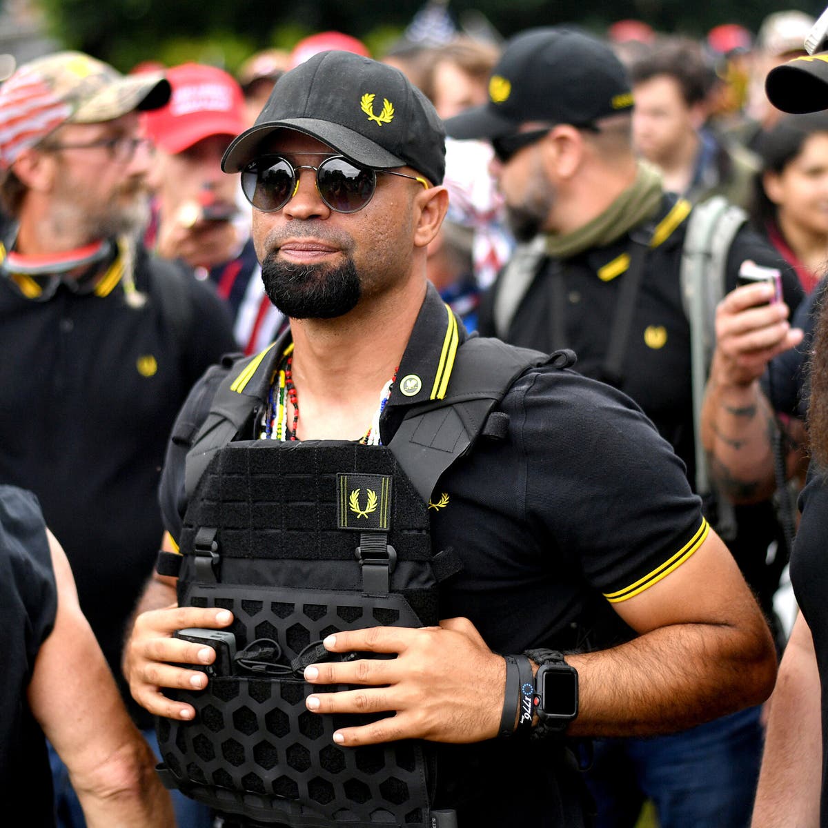 #EnriqueTarrio, the former leader of the Proud Boys, was sentenced on Tue to 22 yrs in prison for the central role he played in org a gang of his pro-Trump followers to attack the Capitol. Prosecutors portrayed the Proud Boys as having served as “Donald Trump’s army” on Jan 6…