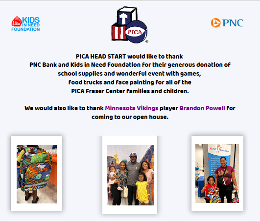 PICAHeadStart's tweet photo. PICA HEAD START - FRASER CENTER Kicks off the 2023-24 school year with Families, Food and Fun! #OPENHOUSE #PNCGrowUpGreat #KINF #BrandonPowell @OHS_Director @NatlHeadStart
#HeadStartCuties https://t.co/sfbgLAvFhE