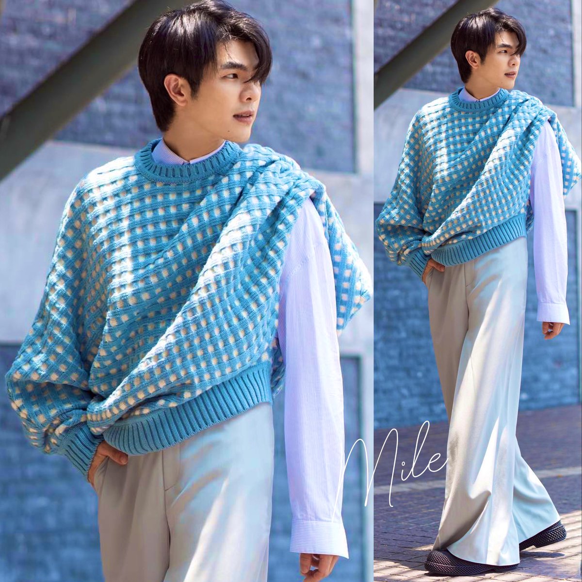 GN my sMile 💚

Dazzlingly beautiful ,,
 You look like a  handsome cartoon              character... 😍
Unrealistically handsome🫠🫠

<a href="/milephakphum/">mile phakphum</a> #MilePhakphum 
#GreenyRose