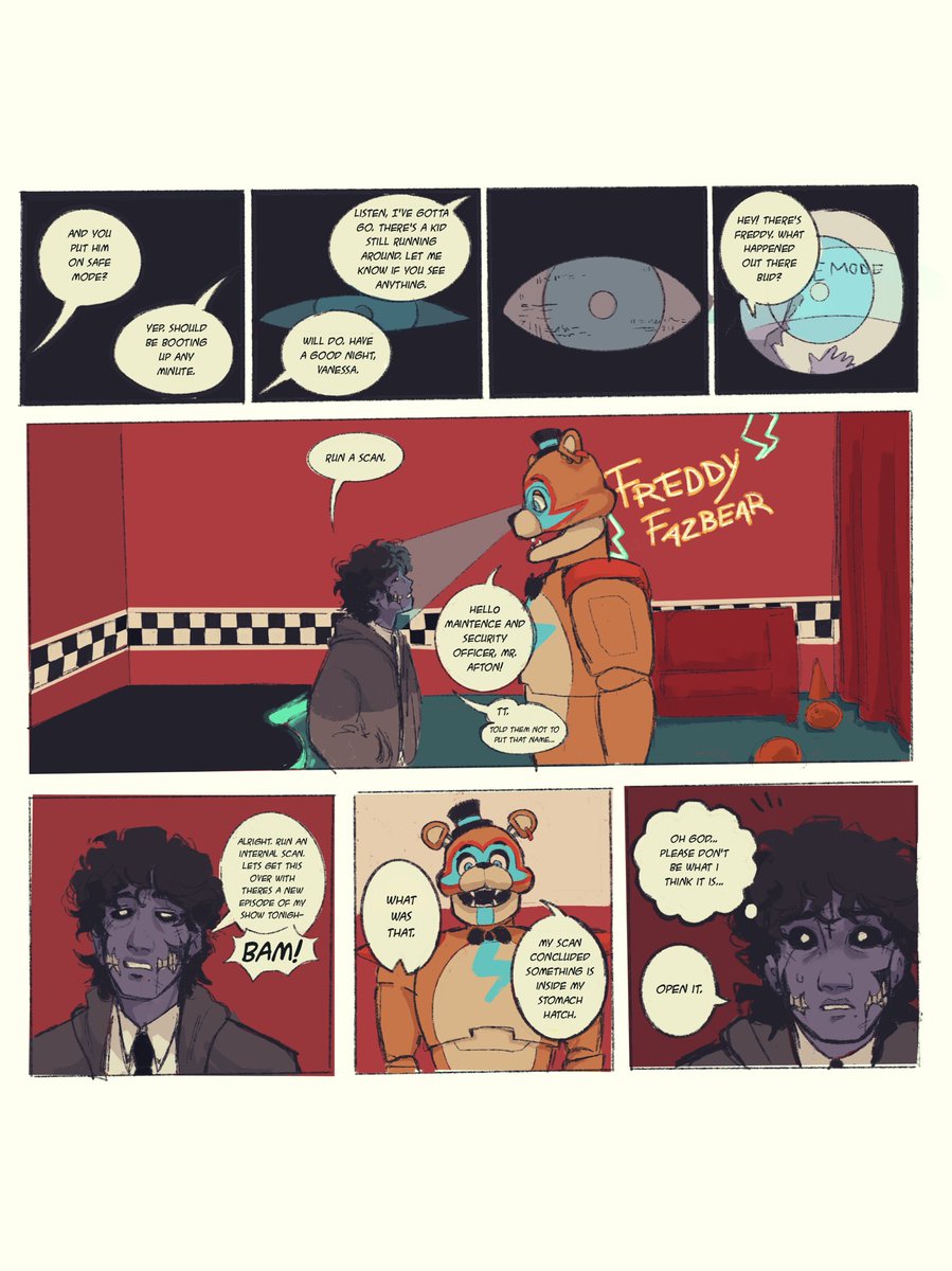 munkaei's tweet photo. michael and gregorys first meeting !!
#fnaf https://t.co/y0lBdHCup4