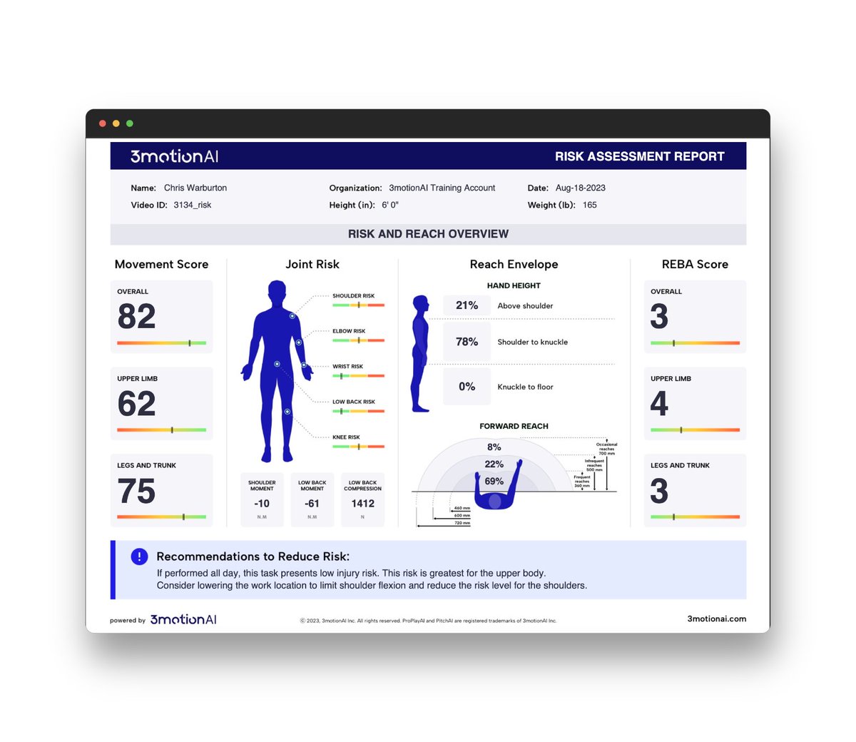 On-device job task reporting is one of the ways we're bringing innovation to workplace safety and injury prevention.  

Interested in RiskAI? Chat with one of our experts: hubs.li/Q021k4P50 

See us at the 2023 NSC Expo w/ RiskAI in the Safety Tech Pavilion + booth #5147
