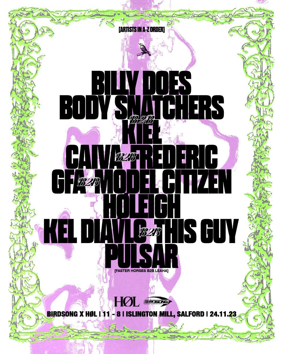 HOLTECHNO's tweet photo. JUST ANNOUNCED

Tickets on sale over on Resident Advisor 😊 https://t.co/xrjCf9VlRj