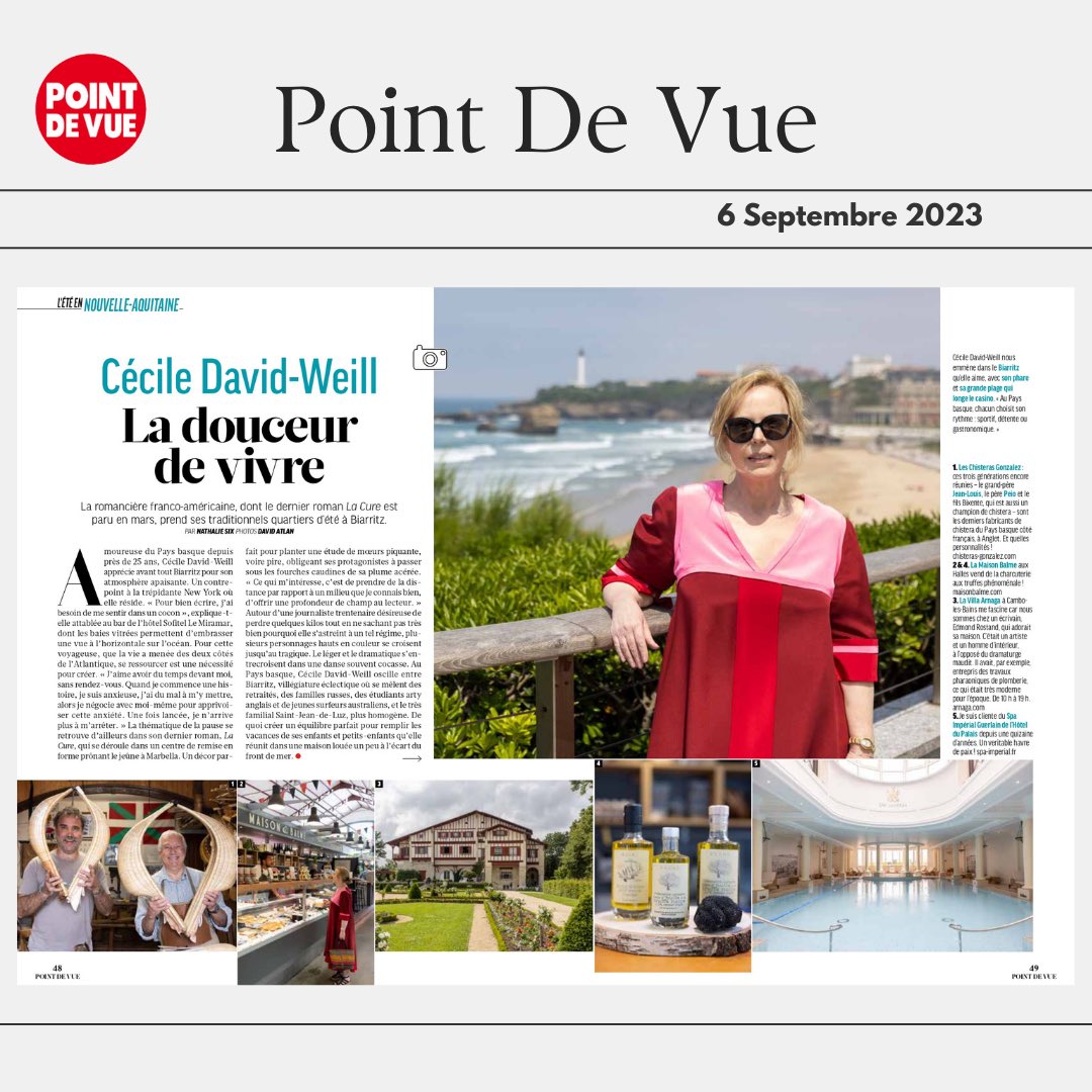 Cécile David Weill tweet media
