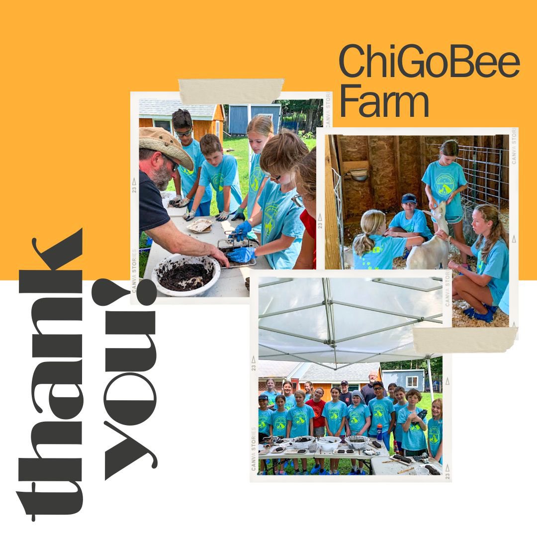 Thank you ChiGoBee Farm for being so welcoming to our Humane Education Campers! They loved meeting your chickens, goats &amp; bees, and learning about the importance of composting as well as what it takes to run a farm! 

arlgp.org/humane-educati…

chigobeefarm.square.site