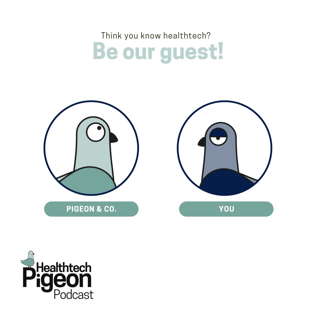 Do you enjoy talking all things Healthtech?  

Then we want you to join us on the HealthTech Pigeon Podcast 🔥  

Email us at news@healthtechpigeon.com and let's make it happen!  

#somx #healthtech