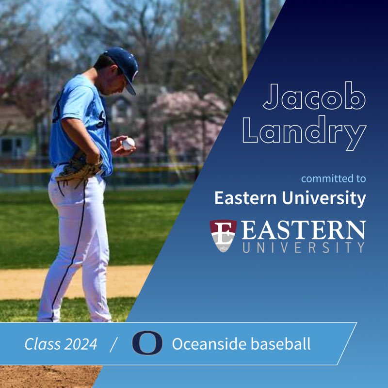 LHP Jacob Landry (Oceanside 2024) commits to Eastern University <a href="/NextLevelBaseba/">NextLevelBaseball</a>