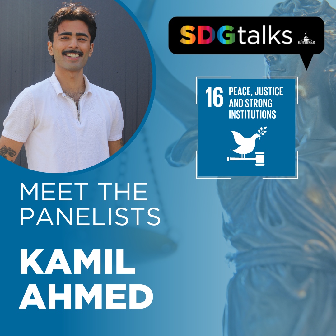 SmallBizWRSBC's tweet photo. Meet our next SDGtalks panelist: Kamil Ahmed

📆 Thursday, September 21st at 5:30 p.m.
📍 SDG Idea Factory (2 King St W, Kitchener)

Register here: https://t.co/umNR8NNYWC

#SDGtalks #SDGIdeaFactory https://t.co/CVEnHTiTSE
