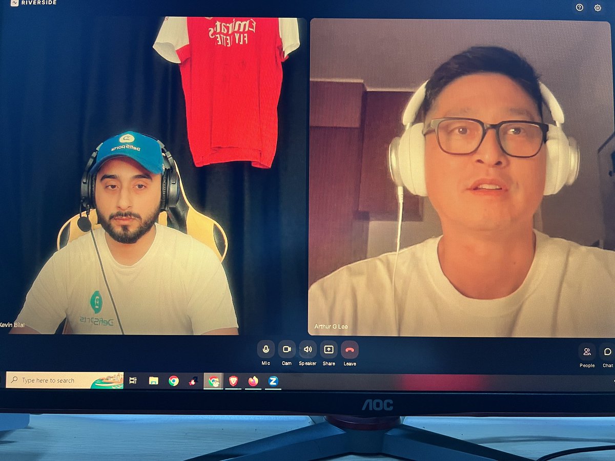 DefiKB's tweet photo. Had a fantastic time discussing NFTs, collectibles, and RWAs with Arthur on The Start Up Voyage podcast today. 

We dove into the future of sports 3.0, blockchain, traditional business challenges, and the potential of AR/VR and EcoTrack for talent scouting. 

The Podcast will be available on Spotify, Apple Podcast, Google Podcast and YouTube next week. Thanks for the enlightening conversation! 

https://t.co/LSWRX7ZESu 🟦
@DefiSportsCoin 🟦

#NFTs #Blockchain #Sports #ARVR #EcoTrack #StartUp #PodcastGuest
