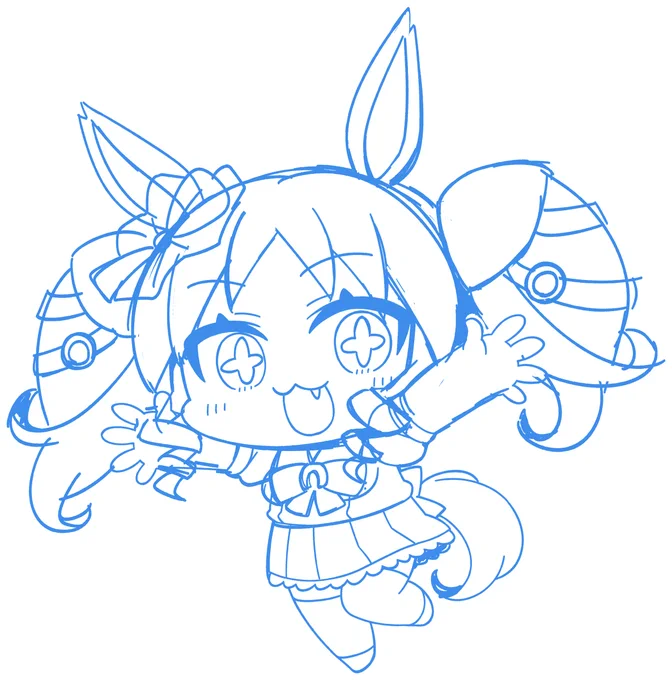 マベのラフ!