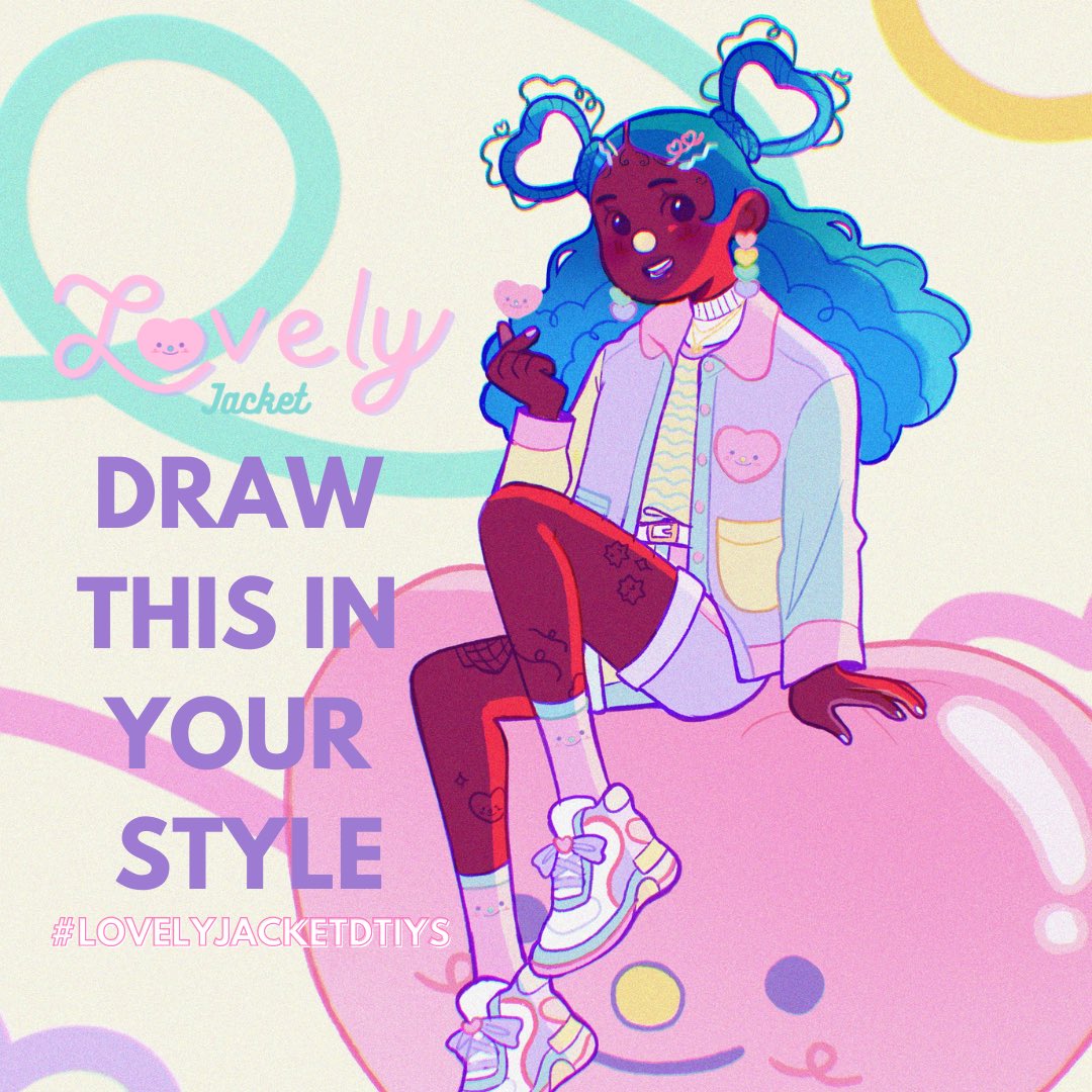 「To help promote my lovely jacket Kicksta」|Abelle✨(they/them)@looking for workのイラスト