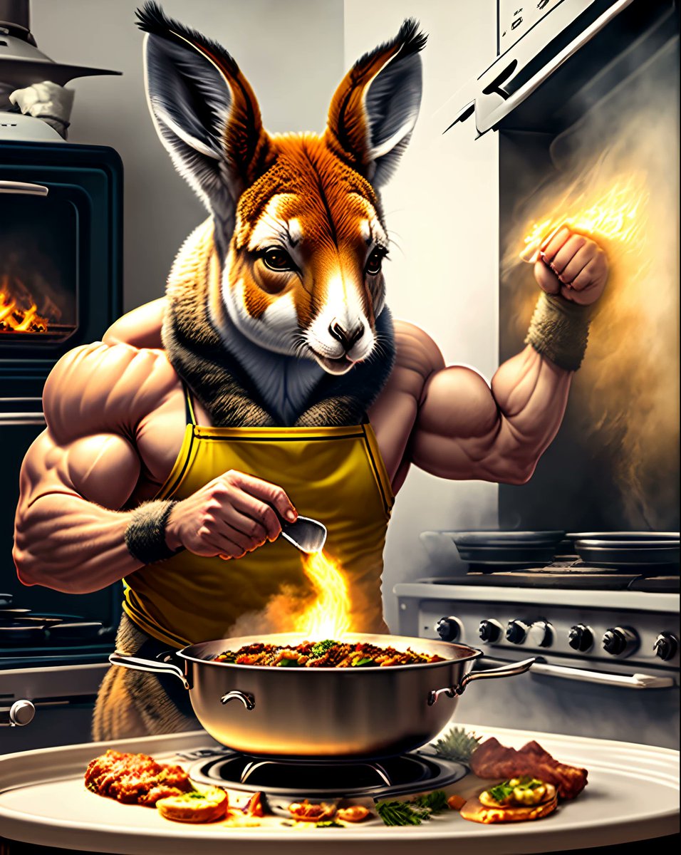 RogerToken_'s tweet photo. Kangaroo Roger is cooking something new for you guys. Follow us on TikTok and discover the kangaroo recipe 👇
https://t.co/rv9QJUeUF5 https://t.co/OlnVyKCMGG