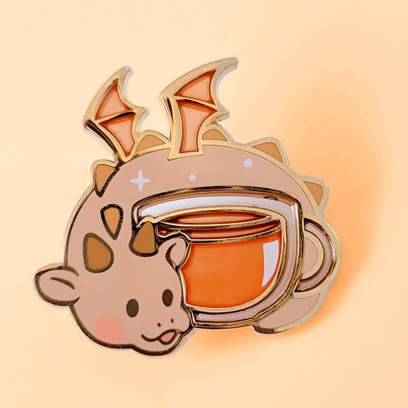 Giraffaloops's tweet photo. Tea dragon pin coming tmrw!! :3 https://t.co/DHBEBNiovR