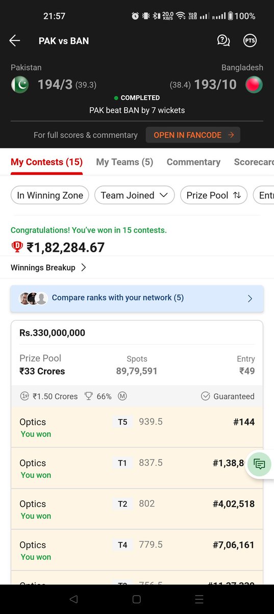 BonkMaster1110's tweet photo. What a Day........😊😊
@StatsGuruji786 @FantasycricPro Thank you for every bit of guidance....
A teacher's day gift....😊😊😊😊 https://t.co/M5eHJ5UWSo