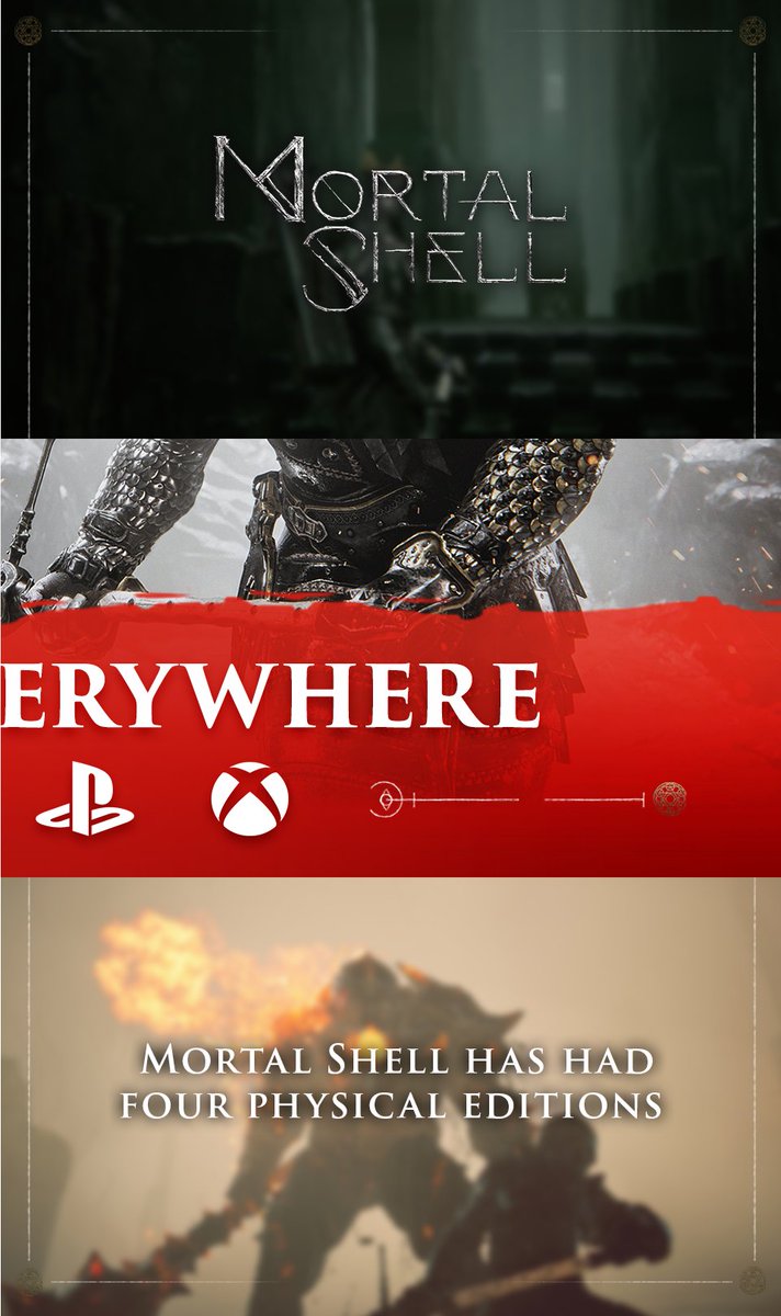 MortalShellGame's tweet photo. 🖤 Three Years
🖤 One Million Units Sold
🖤 Ten Million Players
❤️ 90% Discount on all Platforms
🖤 Mors non est finis

https://t.co/07SXMbHu11

#MortalShell https://t.co/Hlxr0nA3AD