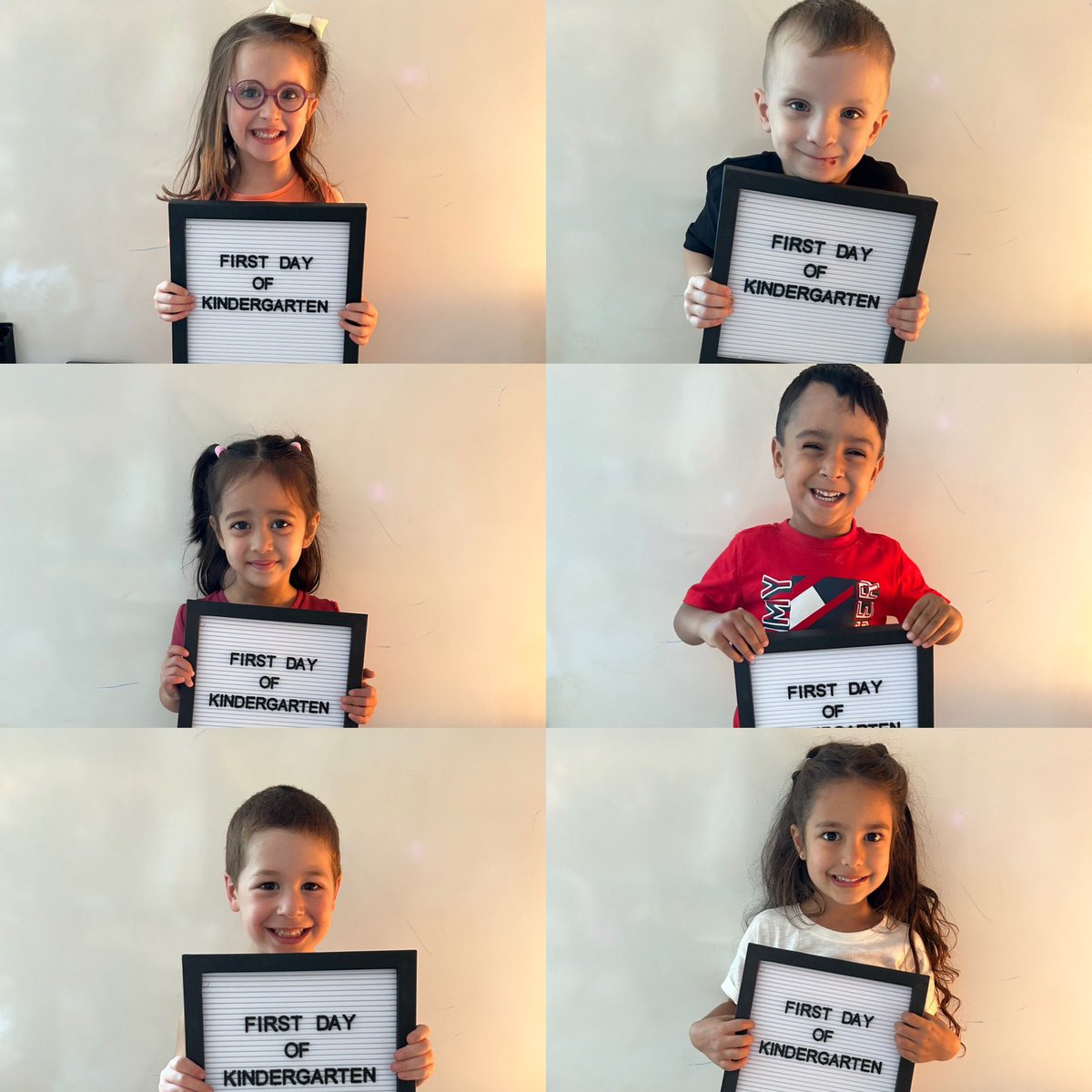 Our newest members of our Busy Bees kinder classroom 🐝🍎 <a href="/StAnneOCSB/">St. Anne School</a>