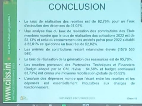 SandyOuat's tweet image. La gouvernance financière du #cilss présentée aux participants du #crps2023 @CILSSinfos