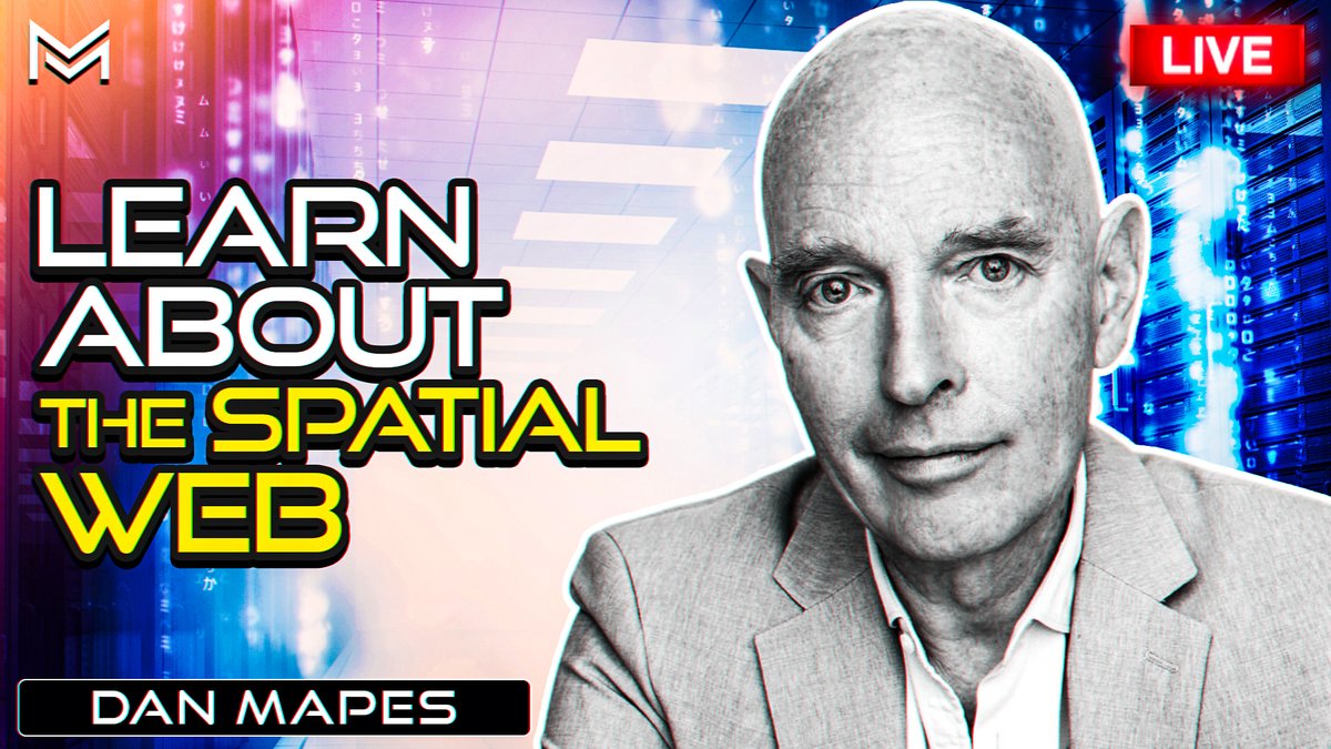 MetaMona_'s tweet image. He is an architect of the Spatial Web, Co-author of the best-selling book - The Spatial Web, and a true visionary and the mastermind behind @helloVERSES. It's an honor to have Dan Mapes on the LIVE today.
Tune in at 4:00 PM EST with your Spatial Web questions.
#AI #SpatialWeb…