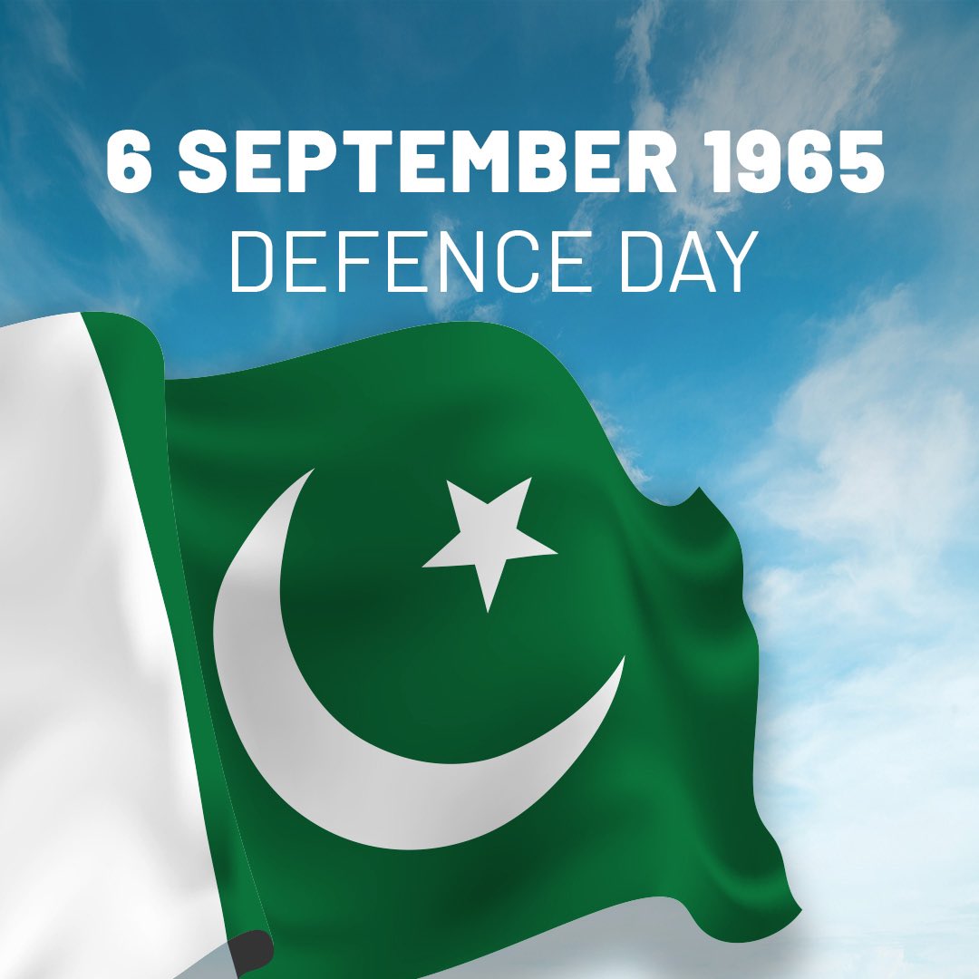 Happy 6th September Defence Day of Pakistan! 🇵🇰 🇹🇷