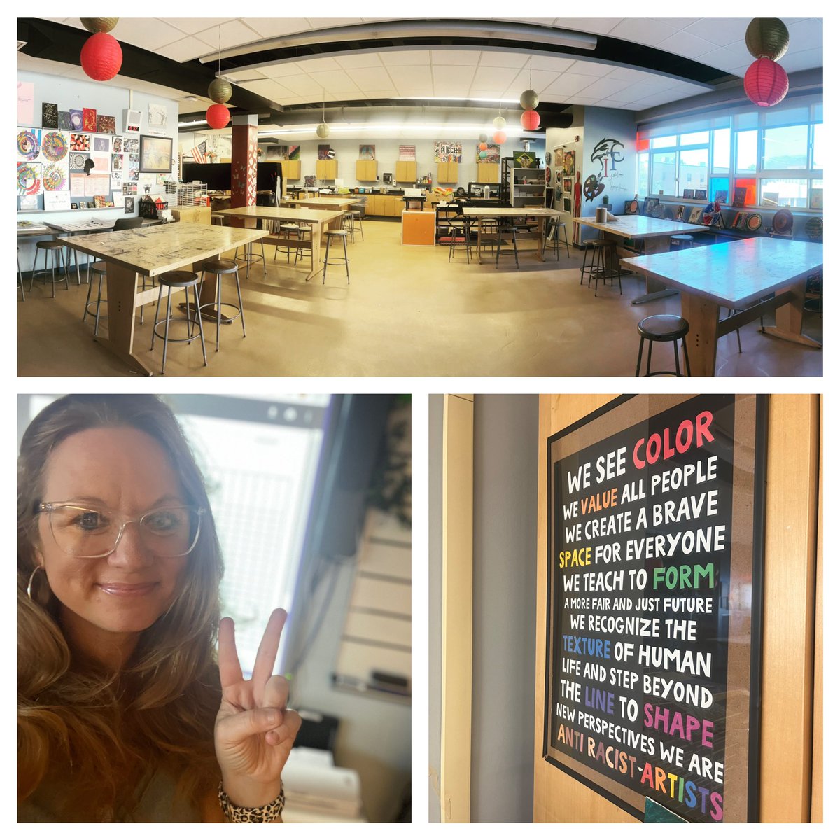 itcstudioart's tweet photo. Let’s have a great year Eagles! Let the creativity begin… @syracuseschools @scsdarts @syracuseITC https://t.co/Gjl5LsRtu6
